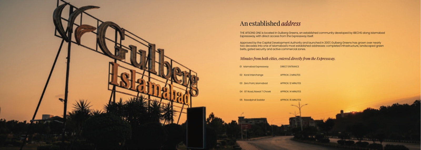 Afson Developers — An established address