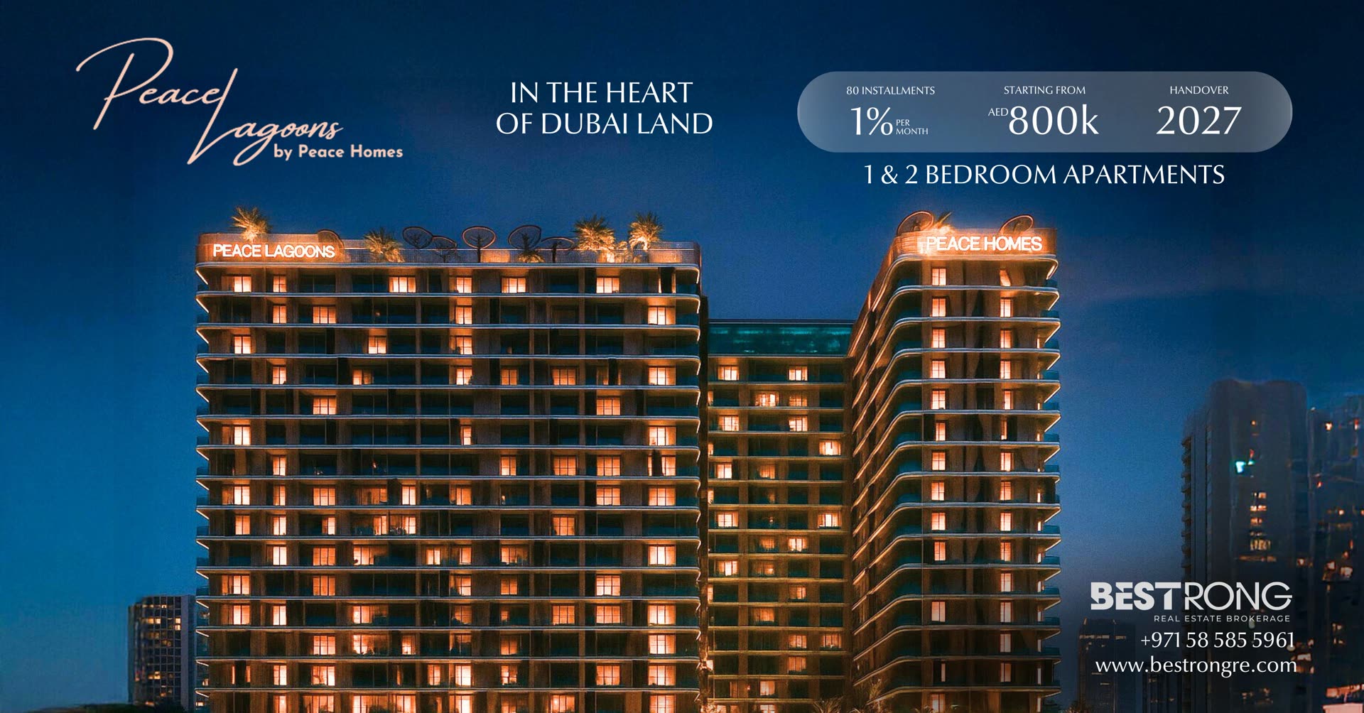 Bestrong Real Estate — Meta ad — Peace Lagoons