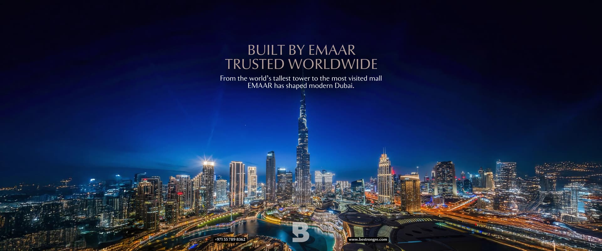 Bestrong Real Estate — Built by Emaar, trusted worldwide