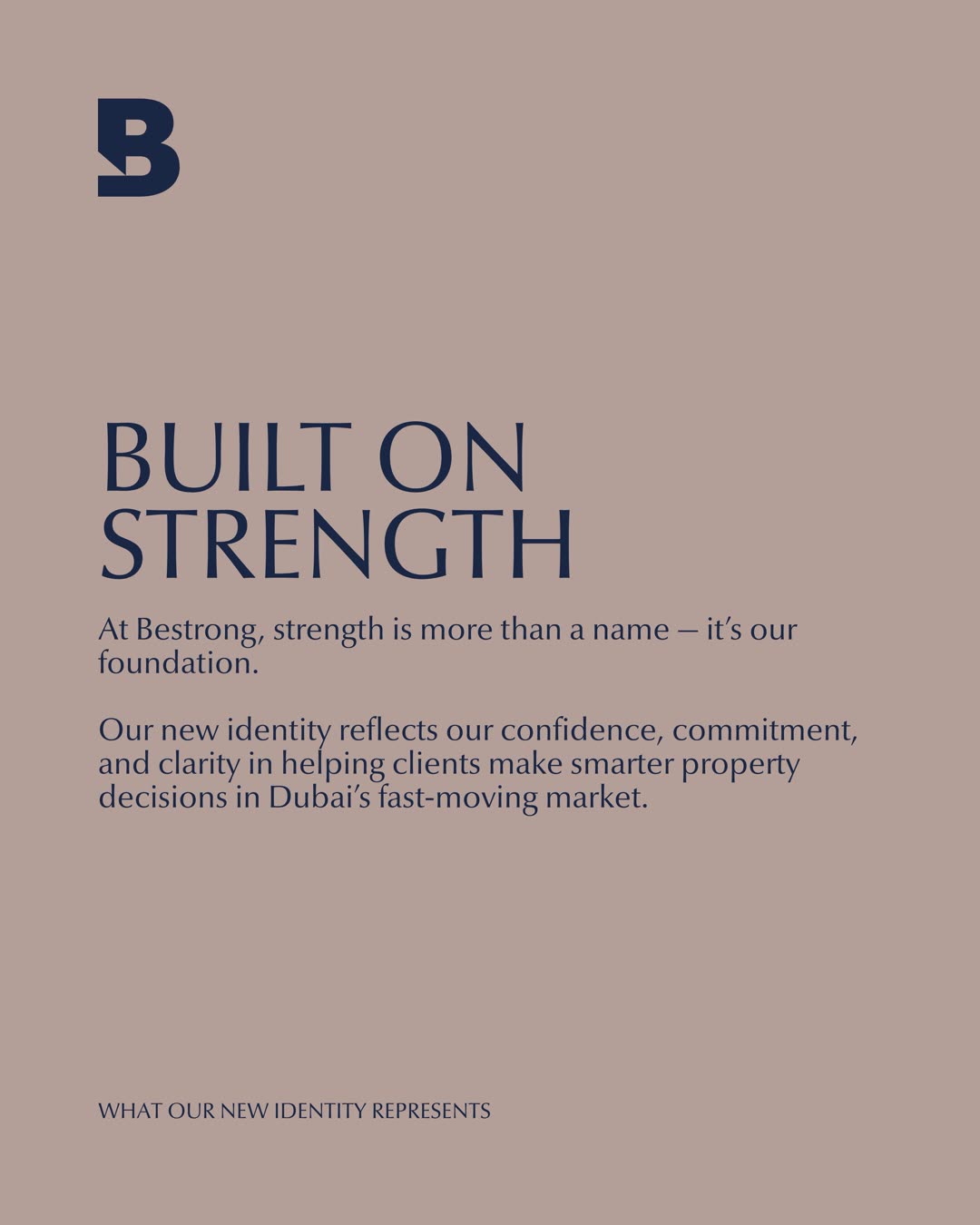 Bestrong Real Estate — Built on strength