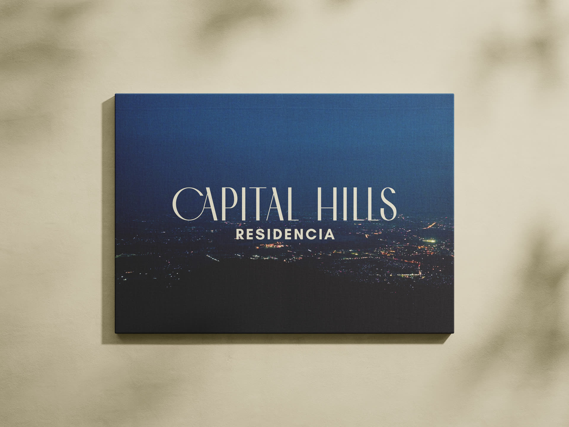Capital Hills Residencia — The wordmark