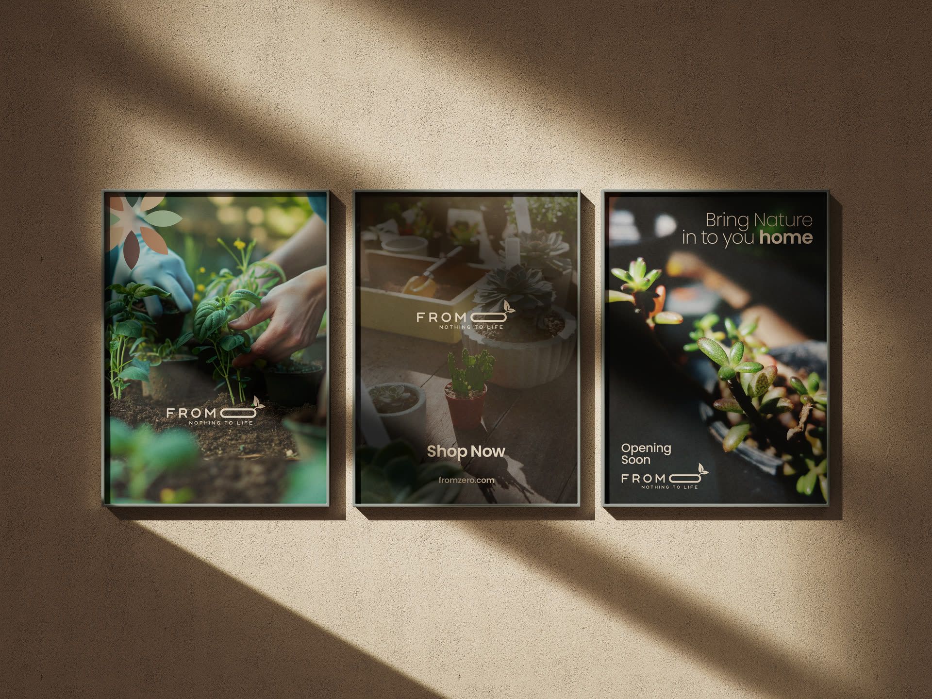 From 0 — Poster series