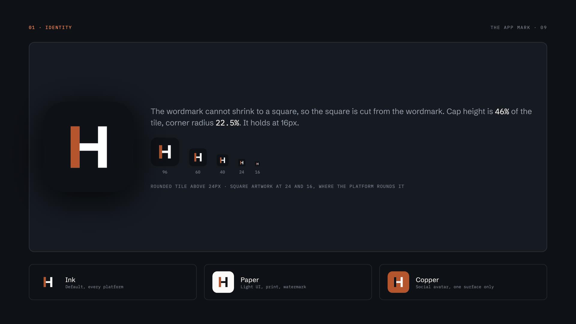 HIVOLT — The app mark, cut from the wordmark