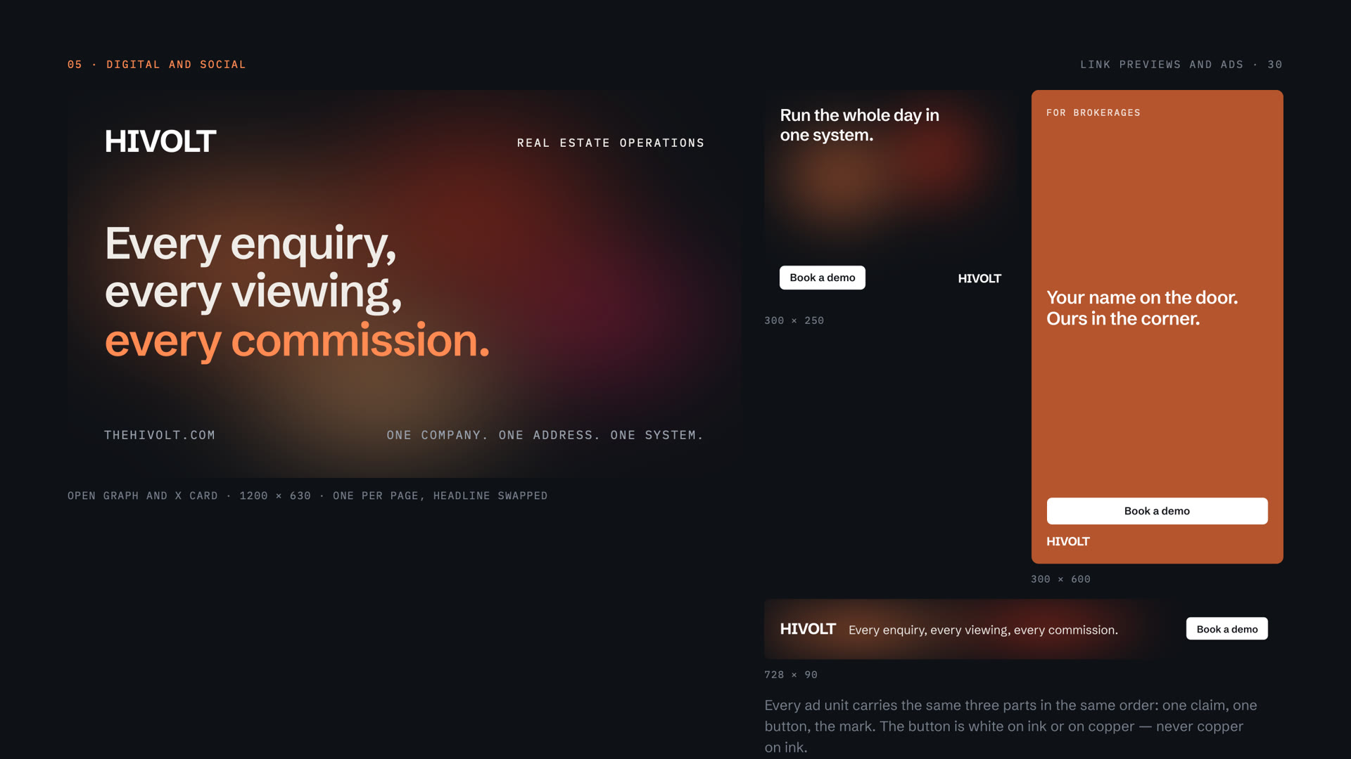 HIVOLT — Link previews and ads