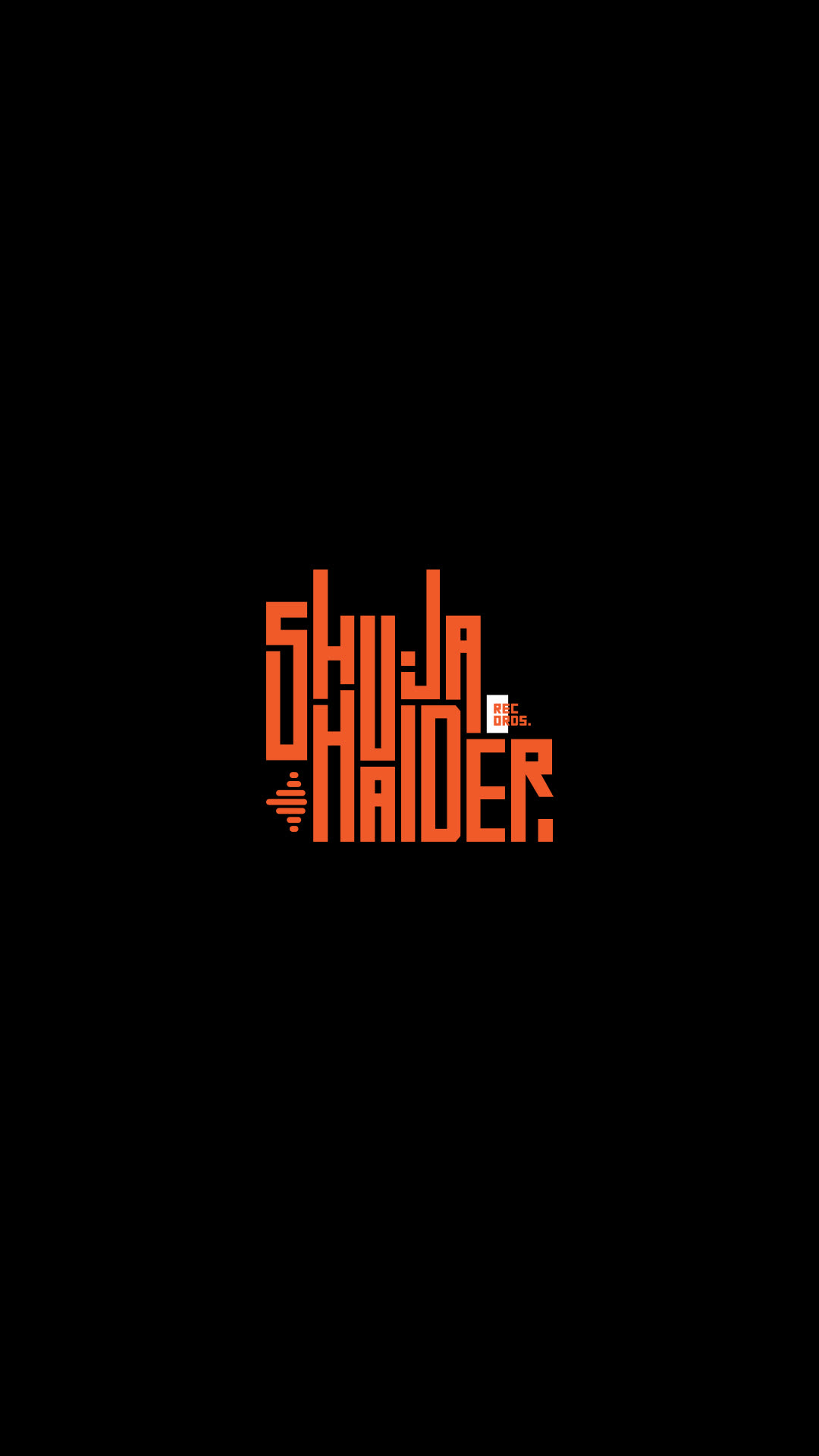 Shuja Haider Records — The wordmark