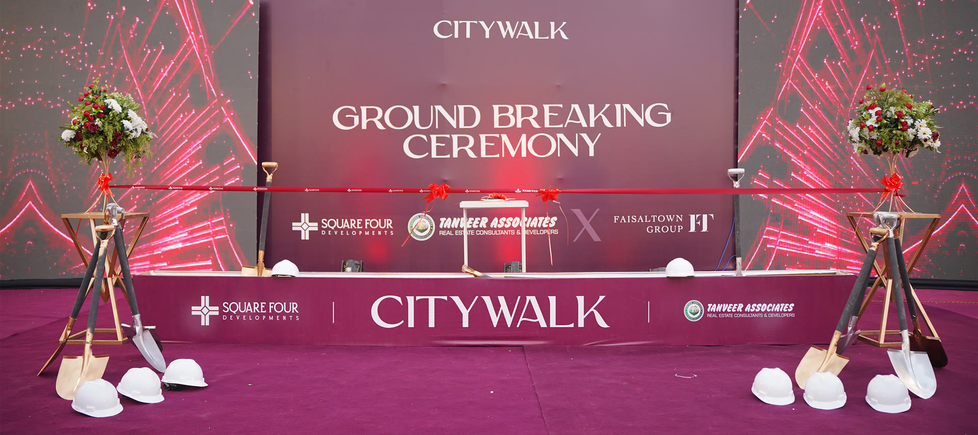 Square Four Developments — Carousel — Citywalk ground-breaking ceremony