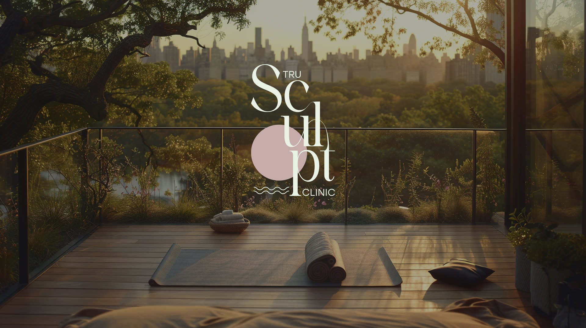 TRU Sculpt Clinic — The logo on photography — terrace