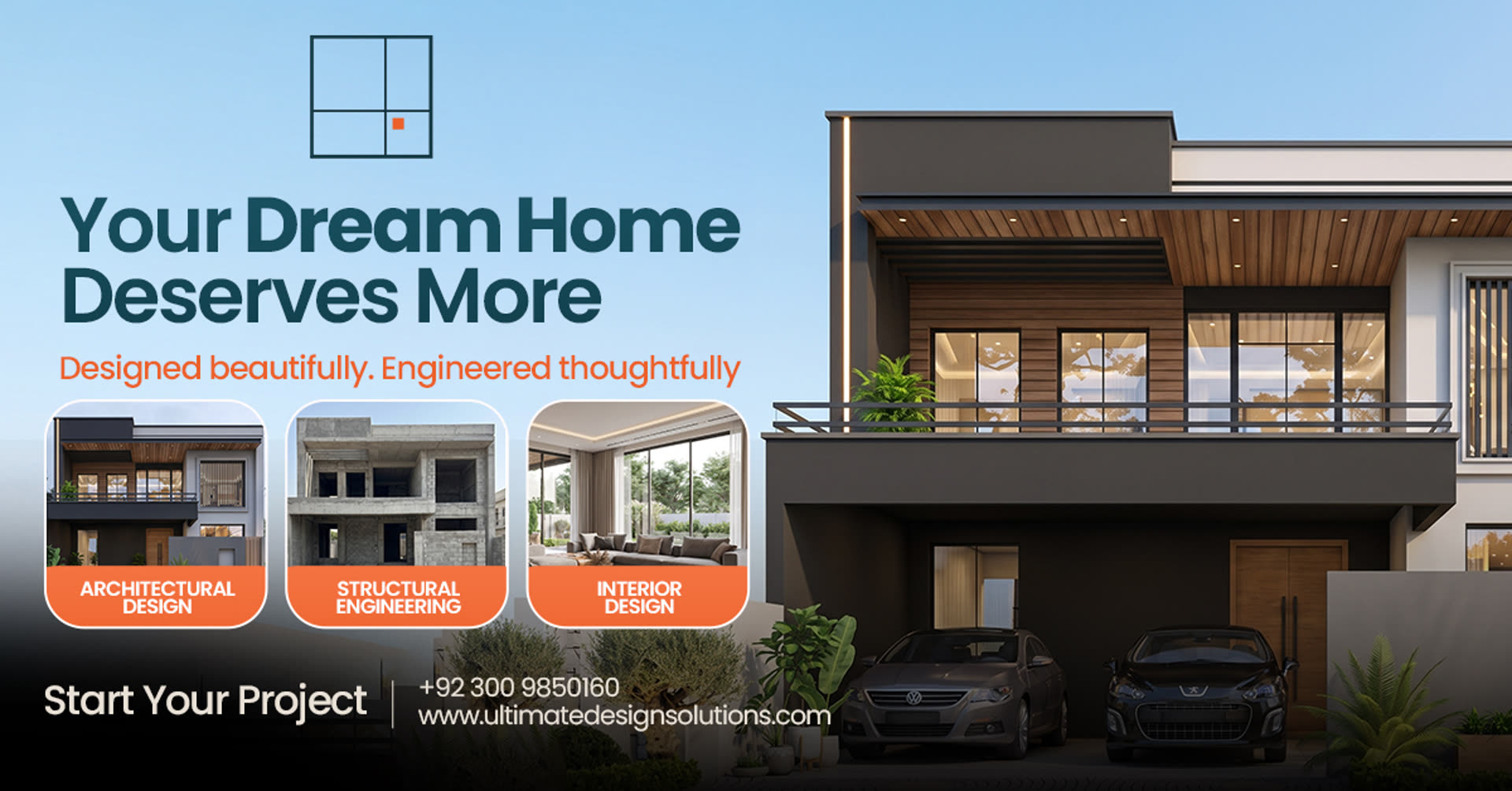 Ultimate Design Solutions — Your dream home deserves more — ad