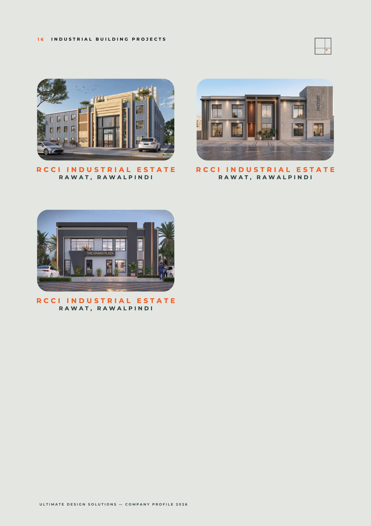 Ultimate Design Solutions — Industrial buildings
