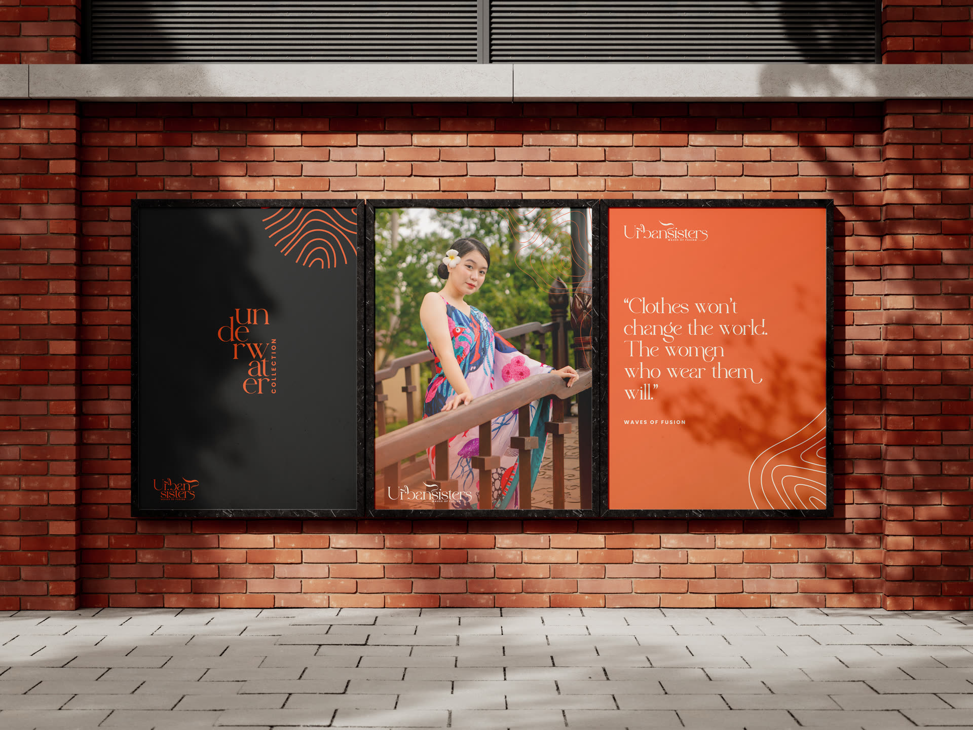 Urban Sisters — Street posters — the campaign series