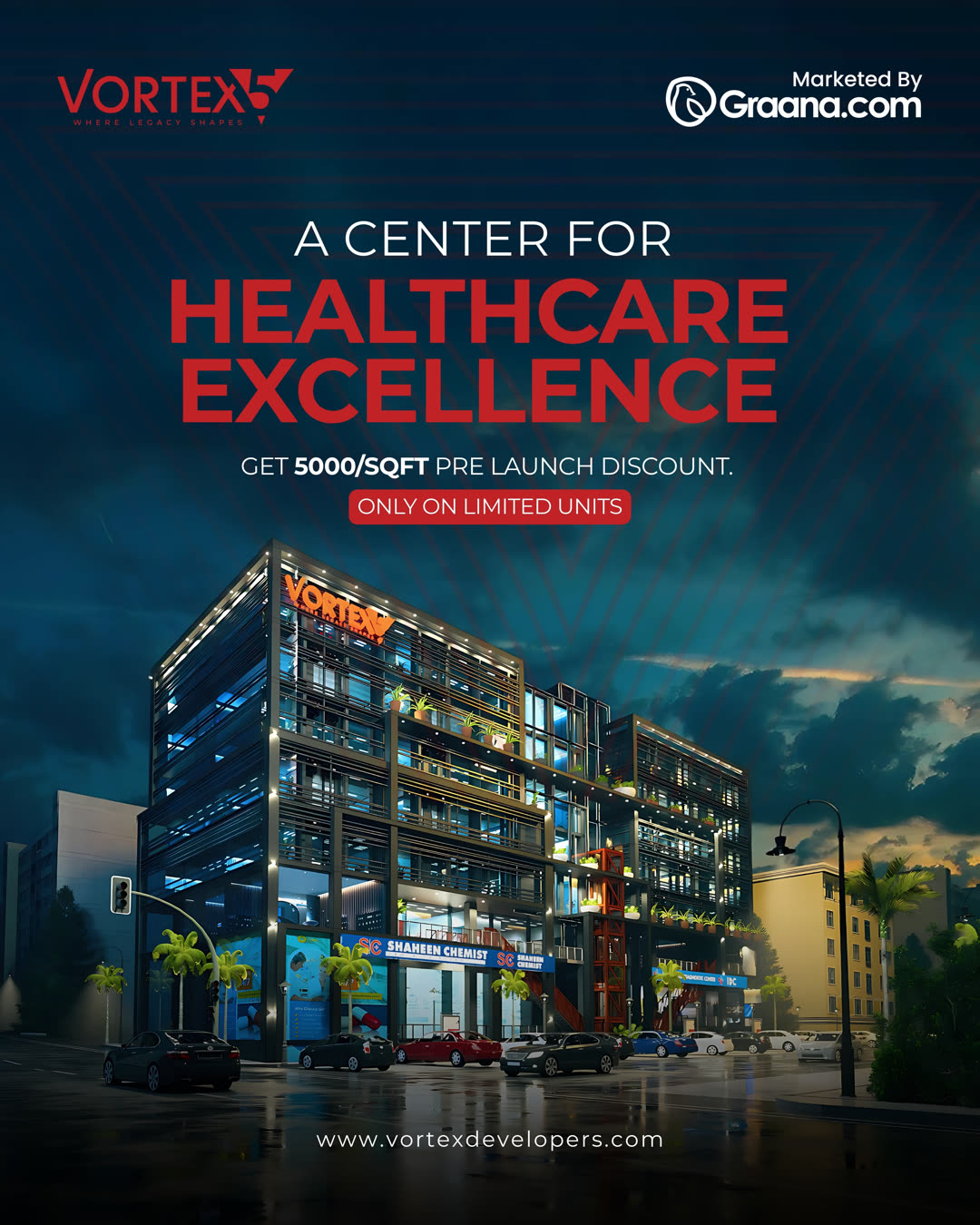 Vortex5 — A centre for healthcare excellence
